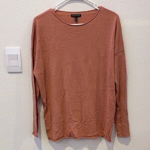 Eileen Fisher Women's Blouse in Rust